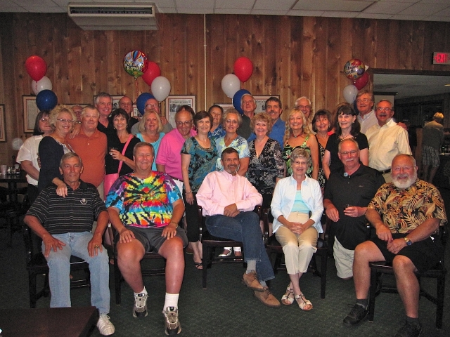 Class of 1965 celebrating their 65th birthday. Photo by Val Kayser