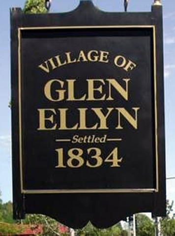 Glen Ellyn post card